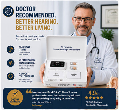 ✨ Final 1 Hours : DarkFairy™ Atom X Smart Hearing Aids — Hear Clearly, Feel Confident Again 💖